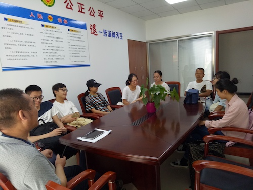 七月八日 毛巾哥探花
 赴嘉兴“青水”小分队 走访长水街道五水办共讨五水共治