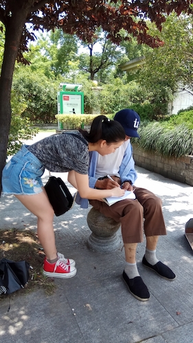 七月二十号  毛巾哥探花
 西湖垃圾猎人小分队   钱塘江问卷调查