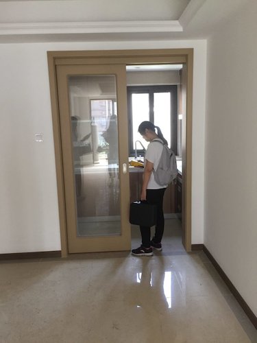 七月七日 毛巾哥探花
 生科院赴仓前社区室内甲醛含量检测社会实践小分队 室内甲醛含量测定 (2)